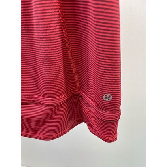Lululemon Red Striped Tank Top Size S - Picture 4 of 8